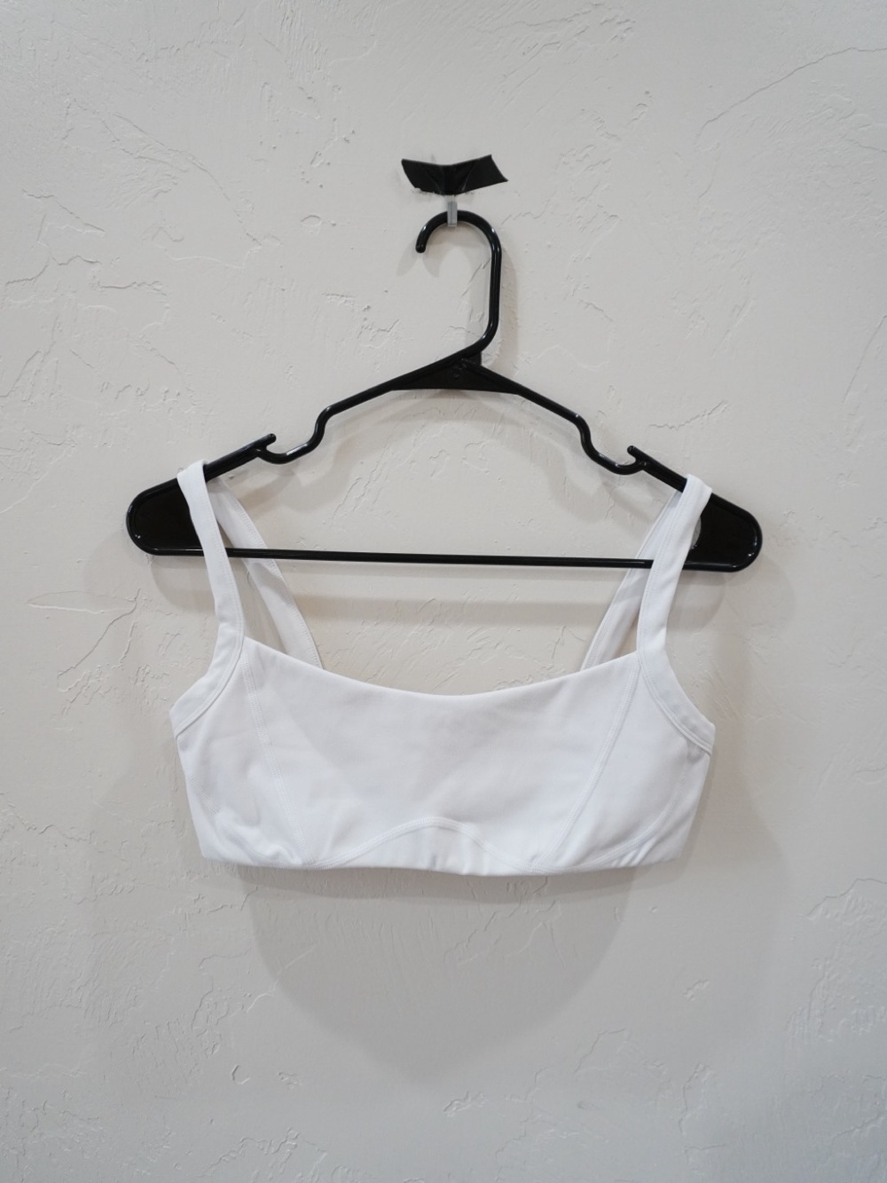 Oh Polly White Cropped Bralette Top